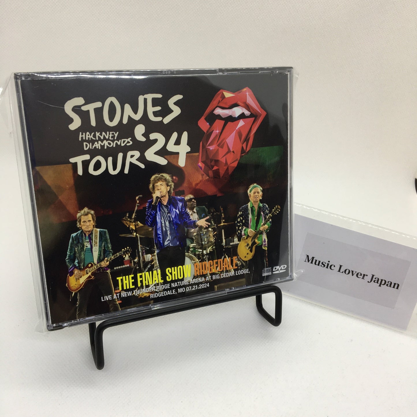 THE ROLLING STONES / THE FINAL SHOW RIDGEDALE: HACKNEY DIAMONDS TOUR 2024 (2CDR+1DVDR)