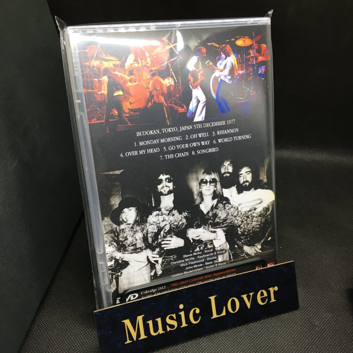 FLEETWOOD MAC / YOUNG MUSIC SHOW BUDOKAN 1977 PRO SHOT (1DVDR)