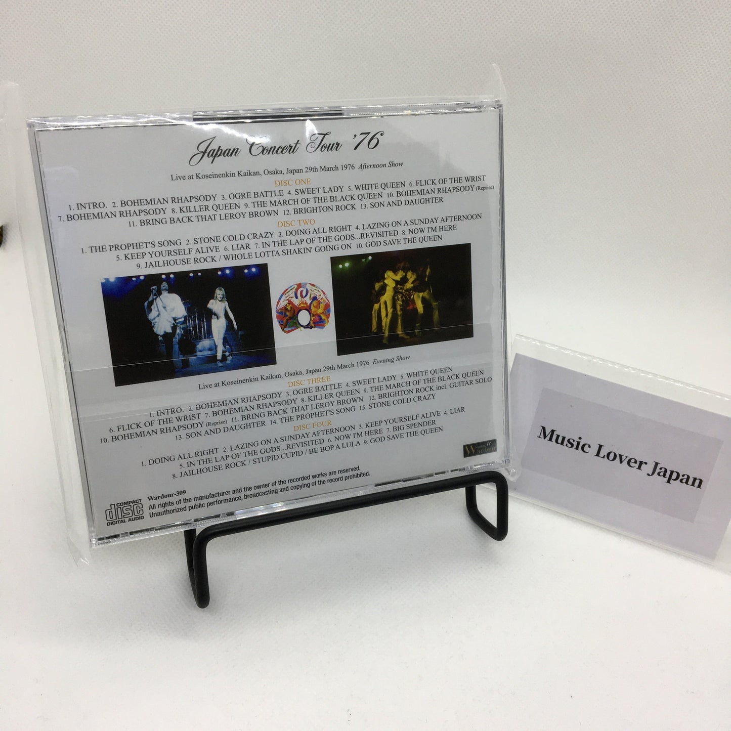 QUEEN / DEFINITIVE OSAKA 1976 (4CD)