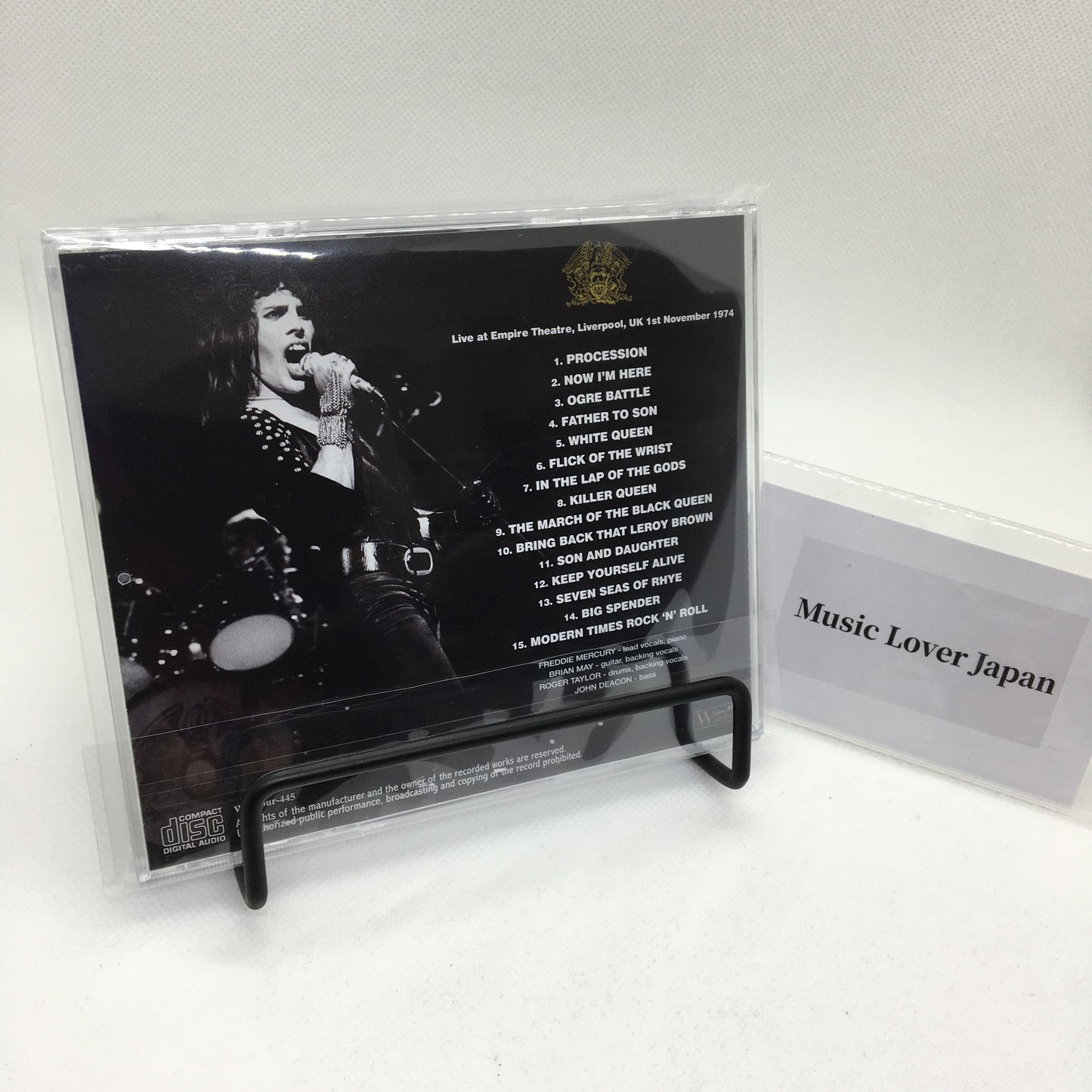 QUEEN / LIVERPOOL 1974 (1CD)