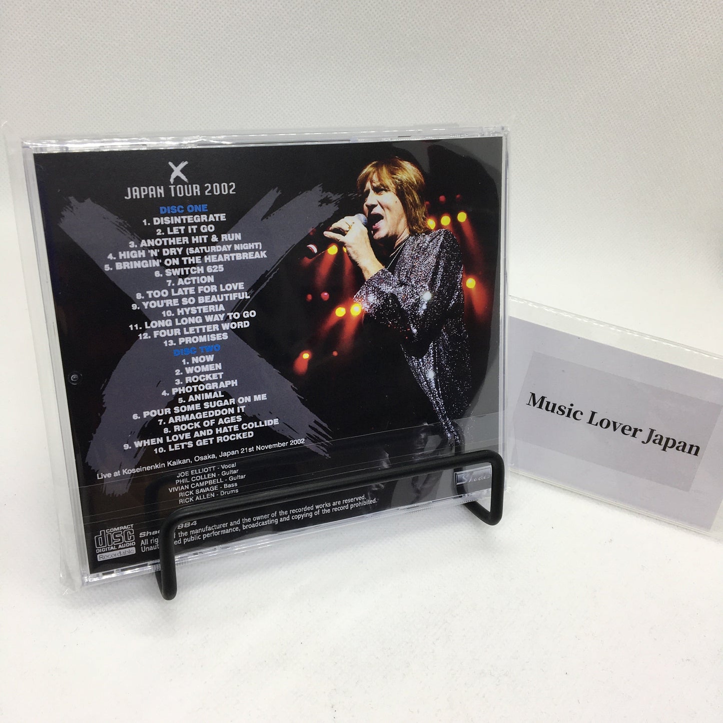 DEF LEPPARD / OSAKA 2002 (2CDR)