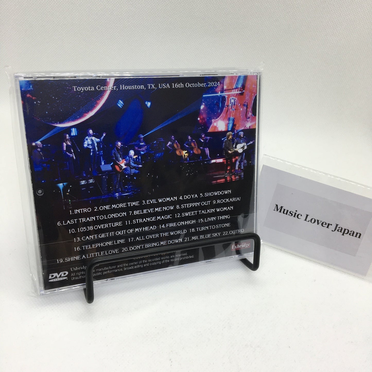 JEFF LYNNE'S ELO / HOUSTON 2024 THE VIDEO (1DVDR)