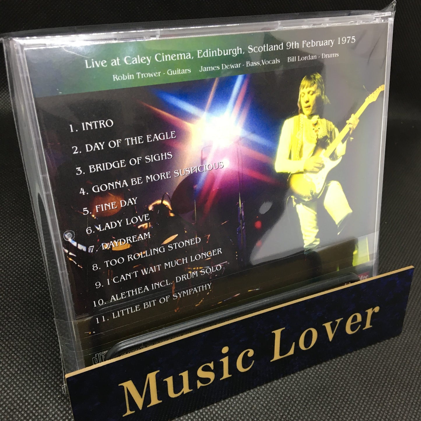 ROBIN TROWER / EDINBURGH 1975 SOUNDBOARD (1CDR)