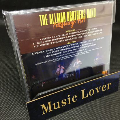 ALLMAN BROTHERS BAND / PITTSBURGH 1981 (2CDR)