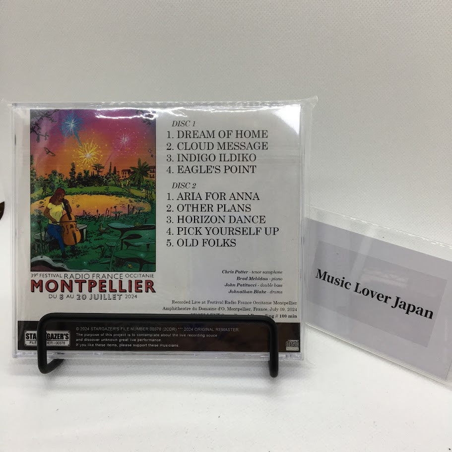 POTTER, MEHLDAU, PATITUCCI & BLAKE / FESTIVAL RADIO FRANCE OCCITANIE MONTPELLIER 2024  SOUNDBOARD (2CDR)