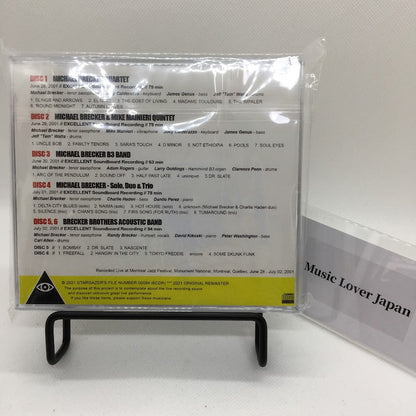 MICHAEL BRECKER / FESTIVAL DE JAZZ DE MONTREAL 2001 (6 CD)