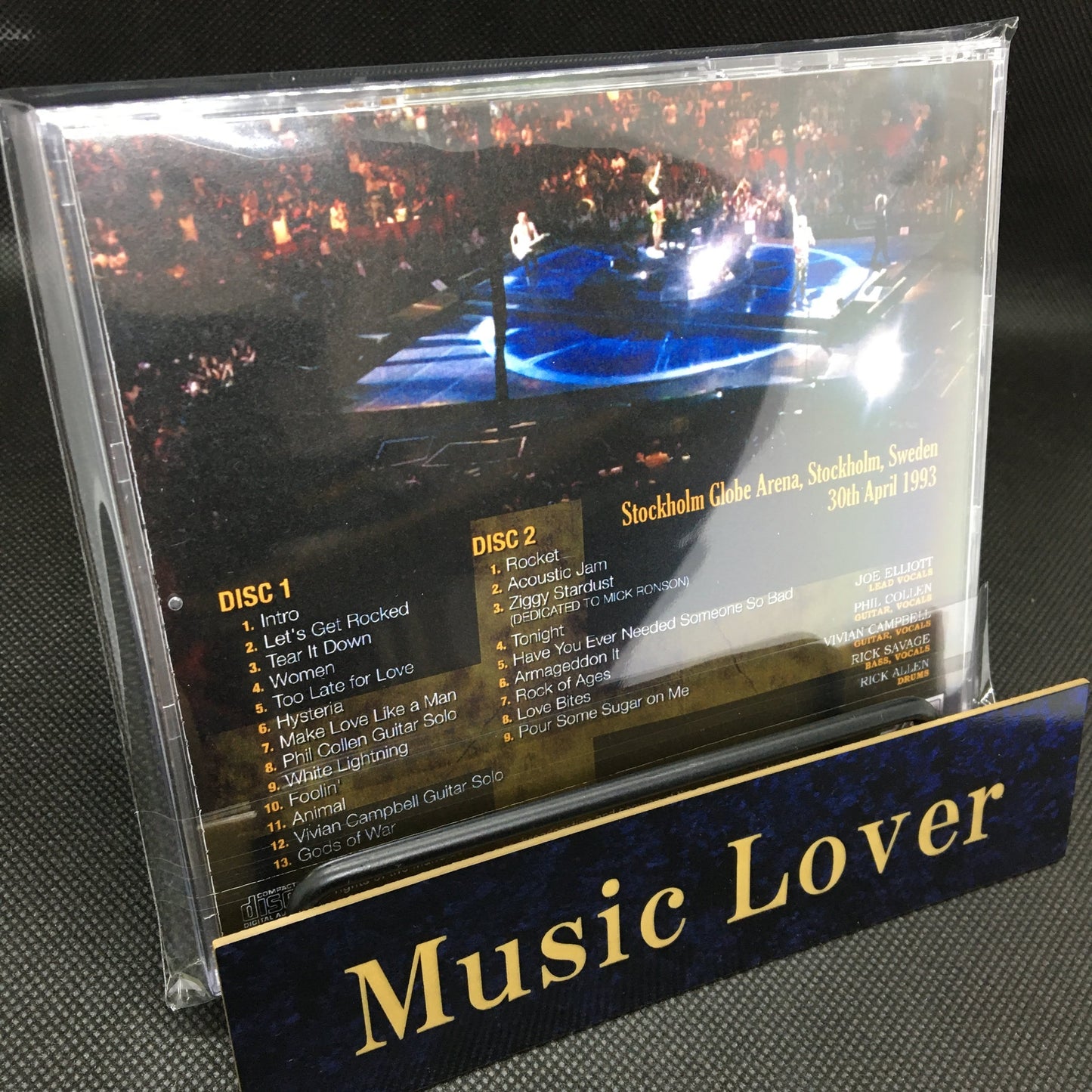 DEF LEPPARD / STOCKHOLM 1993 (2CDR)