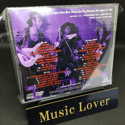 DEEP PURPLE / EN VIVO EN ALPINE VALLEY 1985 Tablero de sonido + toma PRO (2 CDR + 1 DVDR)
