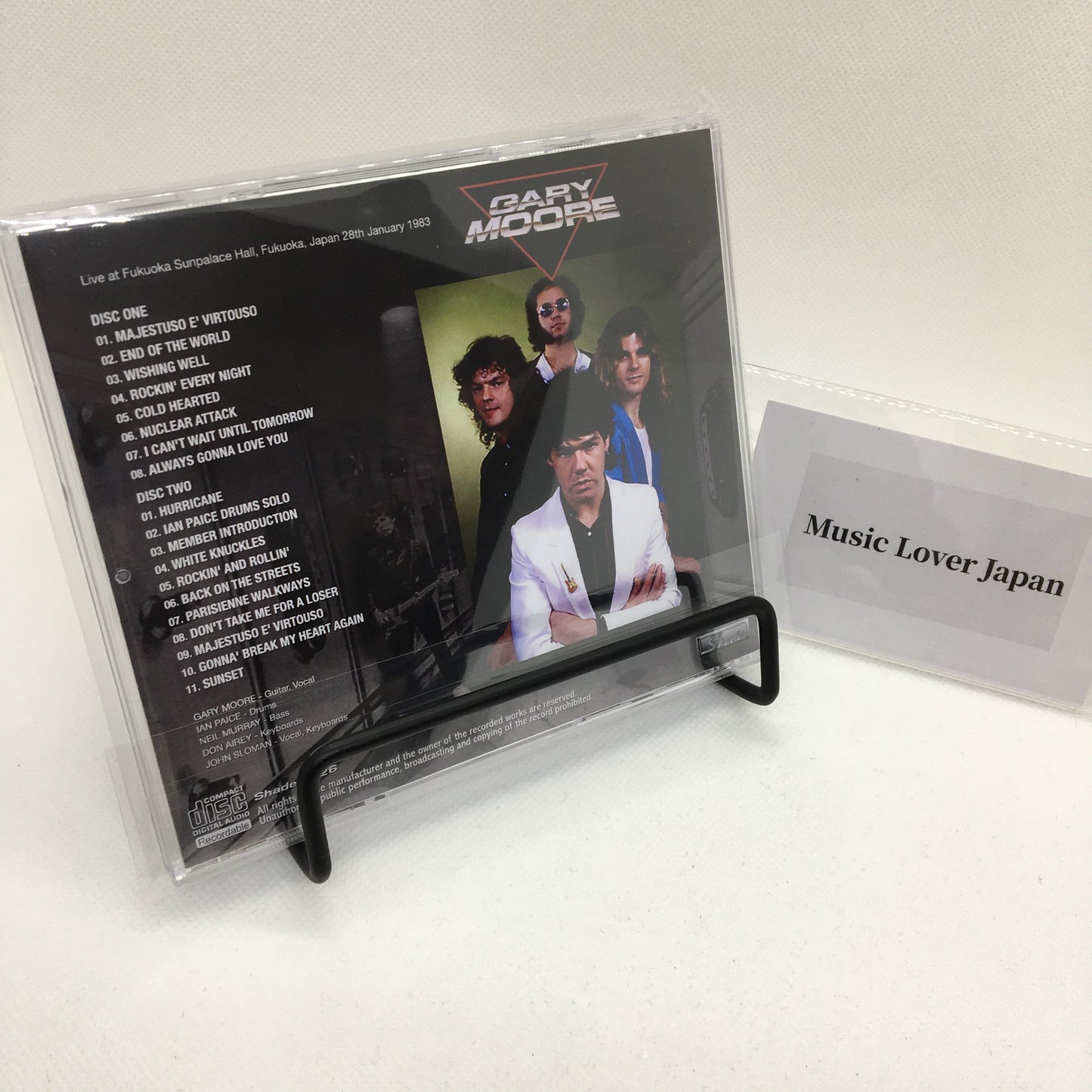 GARY MOORE / FUKUOKA 1983 (2 CD)