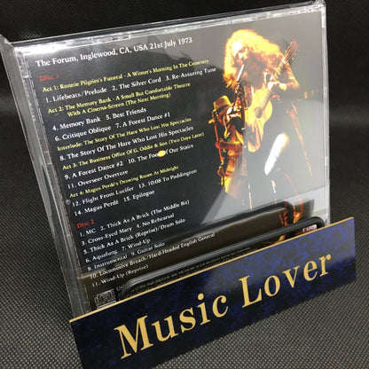 JETHRO TULL / L.A. FORUM 1973 3RD NIGHT BARRY GOLDSTEIN MASTER (2CDR)