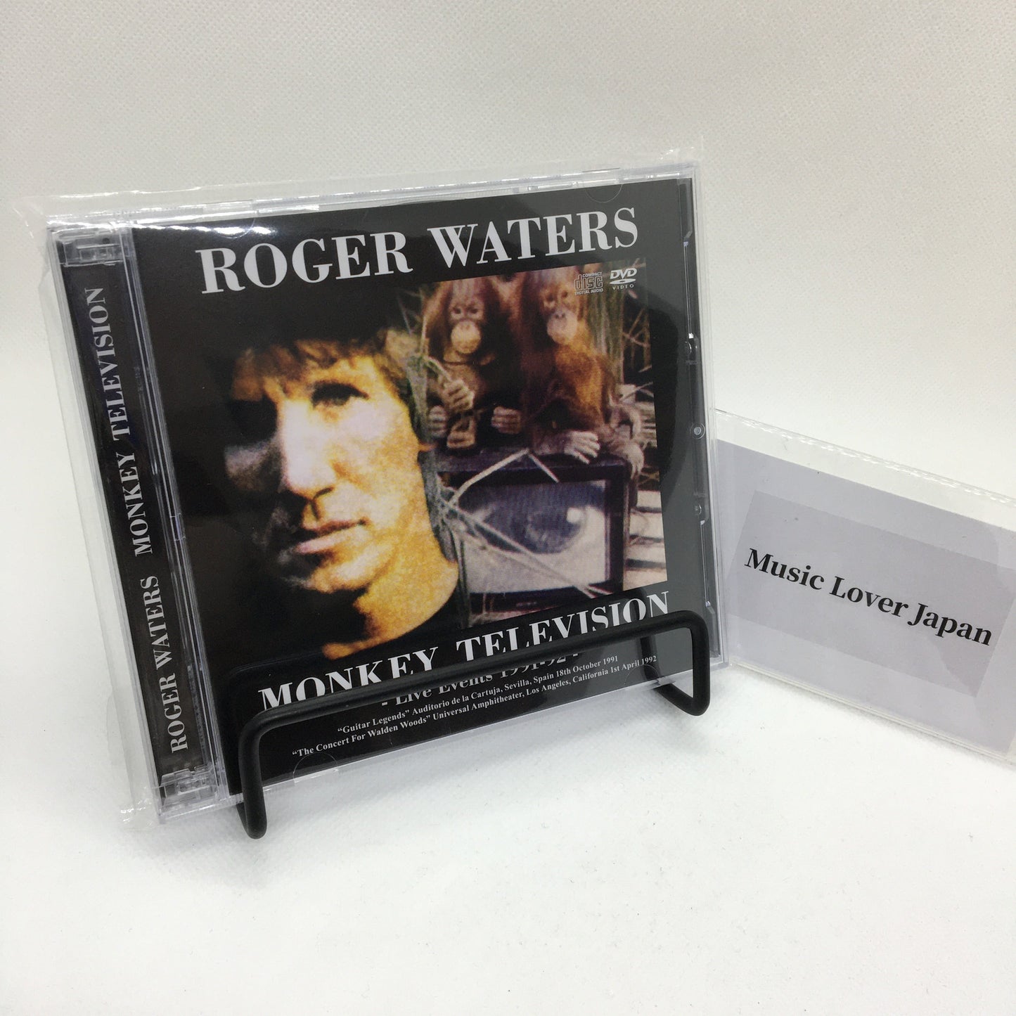 ROGER WATERS / MONKEY TELEVISION: LIVE EVENTS 1991-92 SOUNDBOARD (1CD+1DVD)