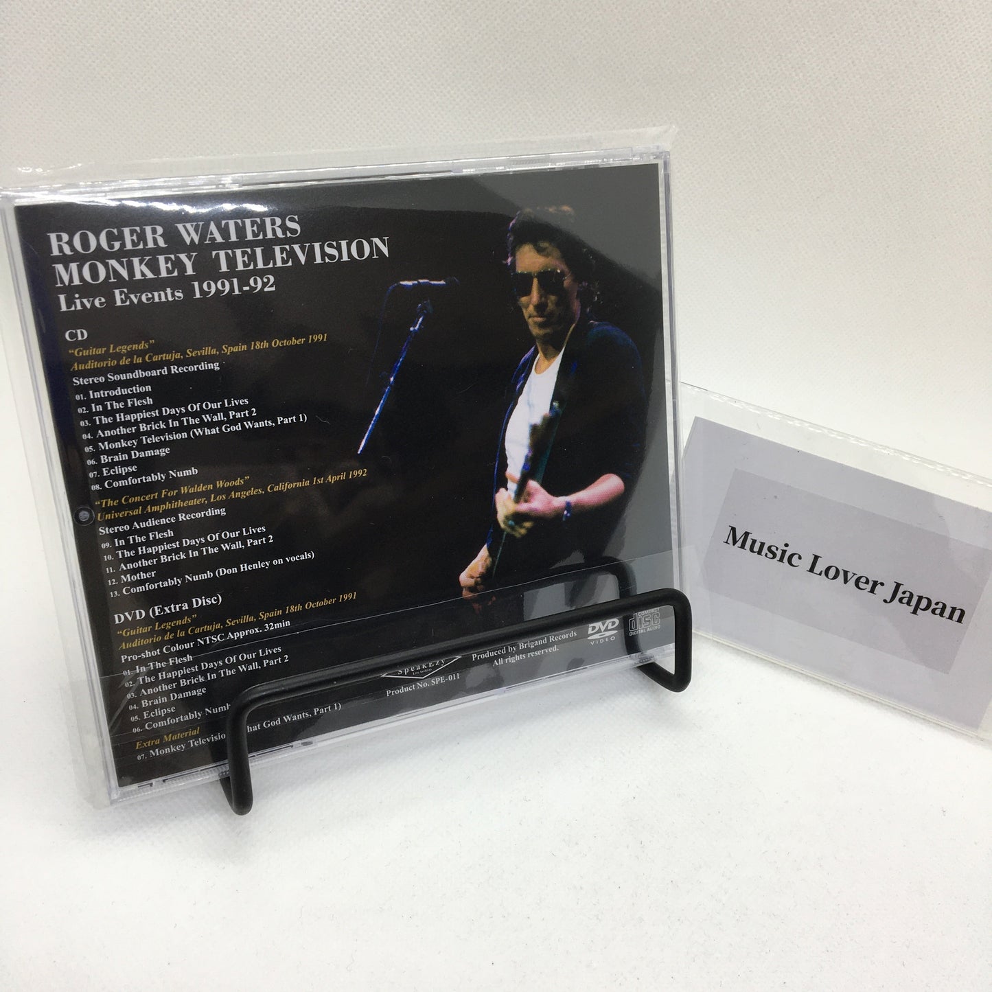 ROGER WATERS / MONKEY TELEVISION: LIVE EVENTS 1991-92 SOUNDBOARD (1CD+1DVD)