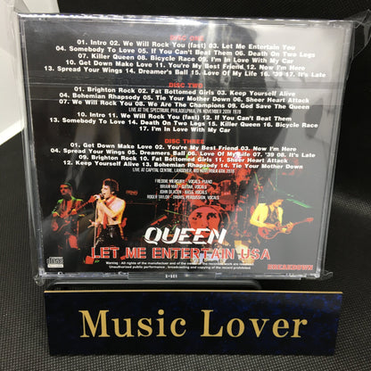 QUEEN / LET ME ENTERTAIN USA (3CDR)