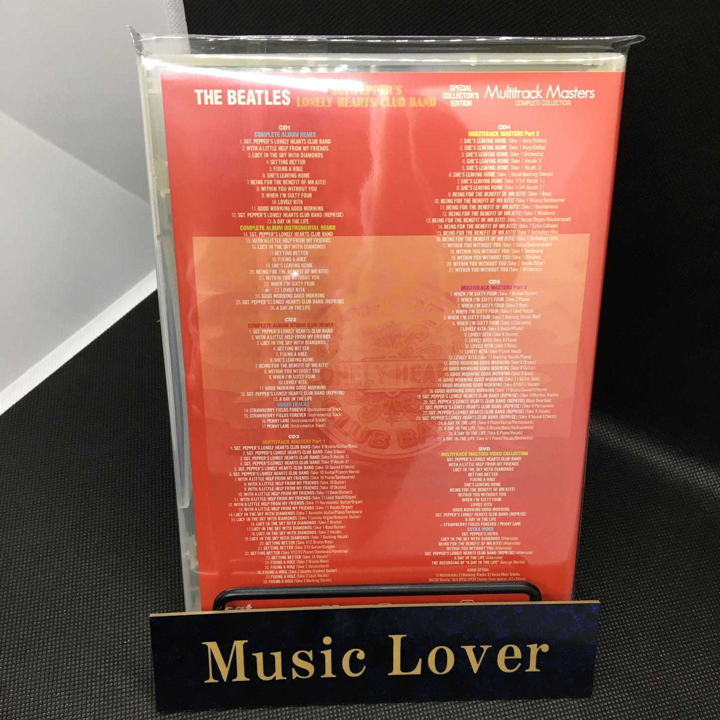 THE BEATLES / SPECIAL COLLECTOR'S EDITION MULTITRACK MASTERS 3 TITLE SET (3DVD+15CD)