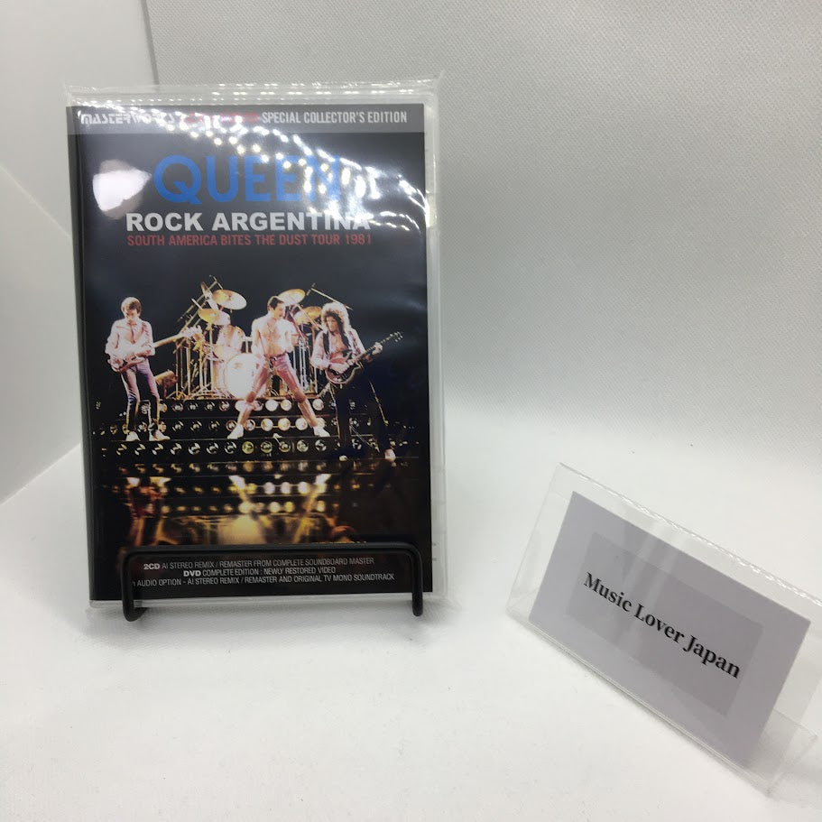 QUEEN / ROCK ARGENTINA SOUTH AMERICA BITES THE DUST TOUR 1981 (2CD+1DVD)