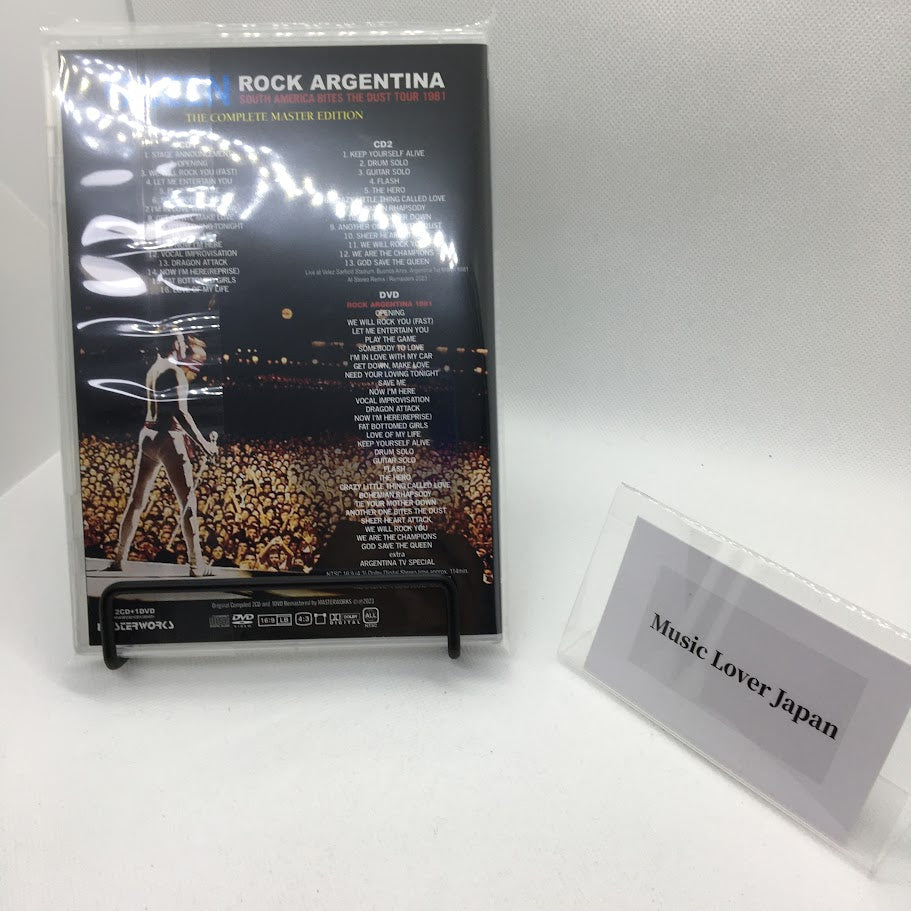 QUEEN / THE LAST LIVE IN JAPAN + HYDE PARK + HAMMERSMITH + ROCK ARGENTINA + SOUTH AMERICA 5 Set 9CD 8DVD