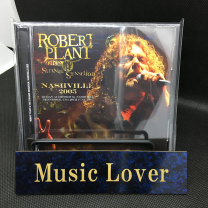 ROBERT PLANT &amp; THE STRANGE SENSATION / NASHVILLE 2005 CAJA DE SONIDO ESTÉREO (2 CD)