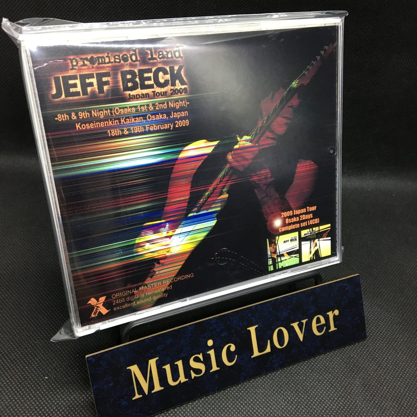 Jeff Beck / promised land “2009 Japan tour” 8th & 9th night Osaka 2 days complete (4CDR)
