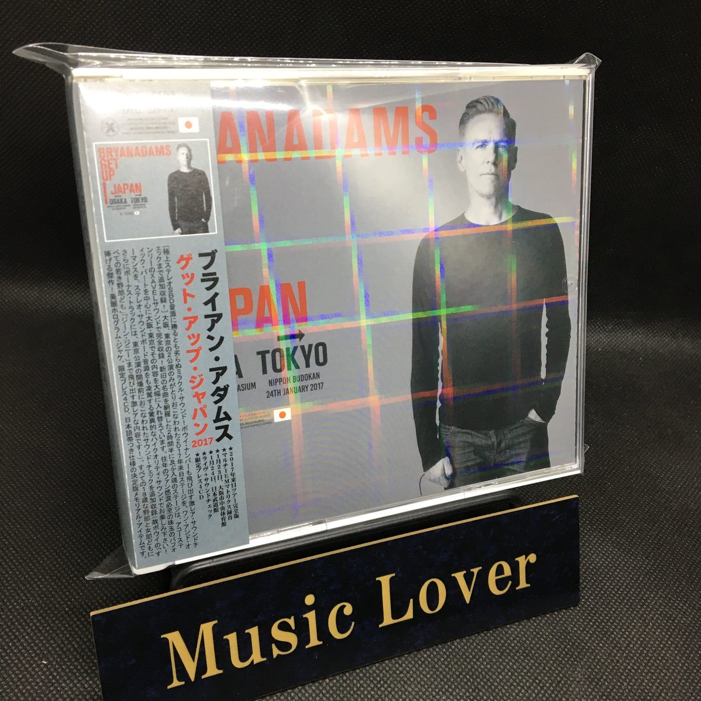 BRYAN ADAMS / GET UP! JAPAN (4CD with bonus DVDR)