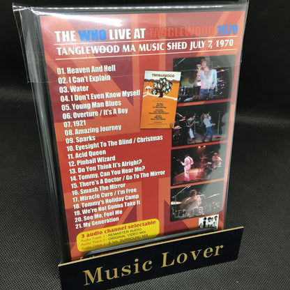 THE WHO / LIVE AT TANGLEWOOD 1970 【1DVD】