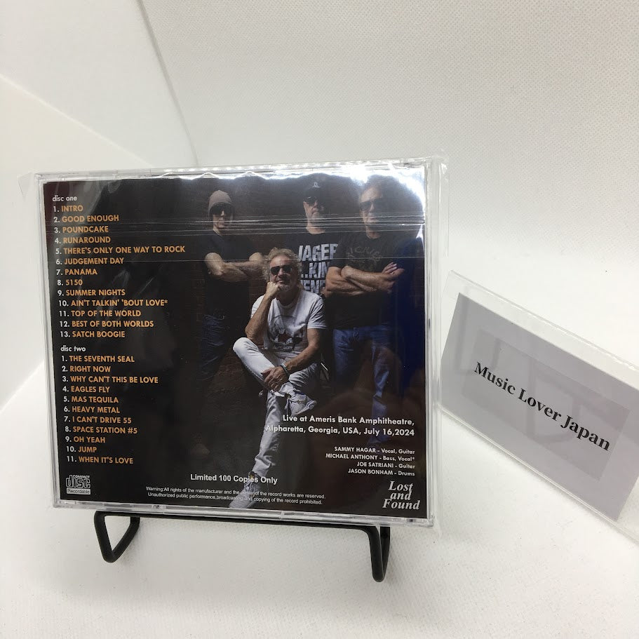 SAMMY HAGAR / DAL VIVO IN GEORGIA 2024 (2CDR)