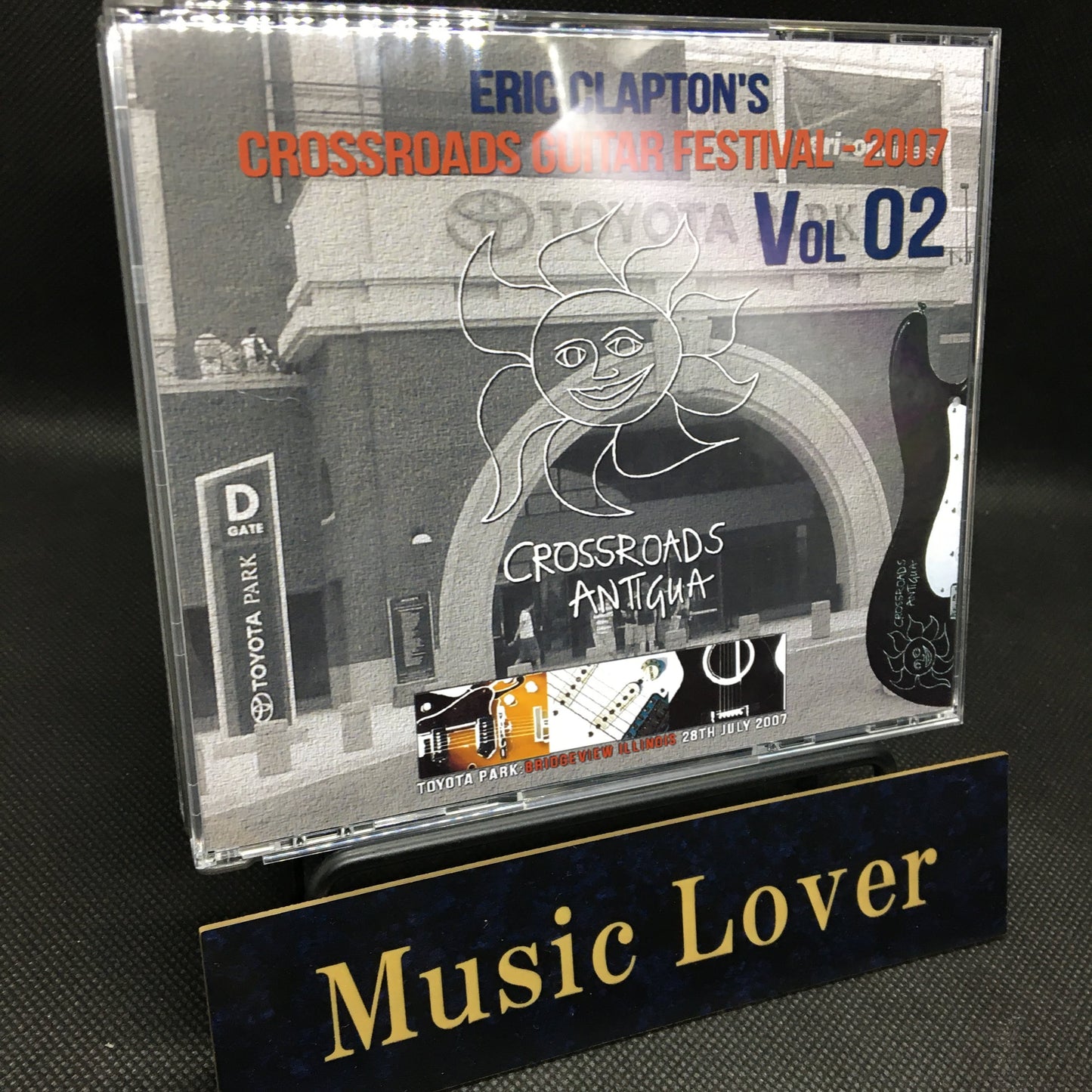 ERIC CLAPTON / Clapton's Crossroads Guitar Festival 2007 Vol Two Toyota Park SOUNDBOARD (4CDR)
