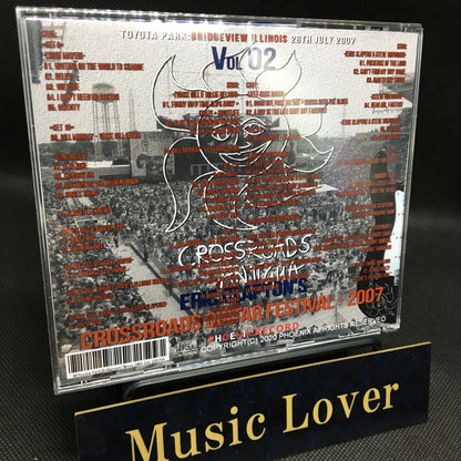 ERIC CLAPTON / Clapton's Crossroads Guitar Festival 2007 Vol Two Toyota Park SOUNDBOARD (4CDR)