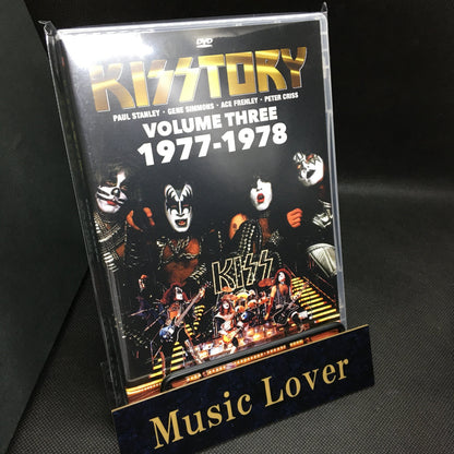 KISS / KISSTORY VOLUME THREE 1977-1978 PRO SHOT (3DVDR)