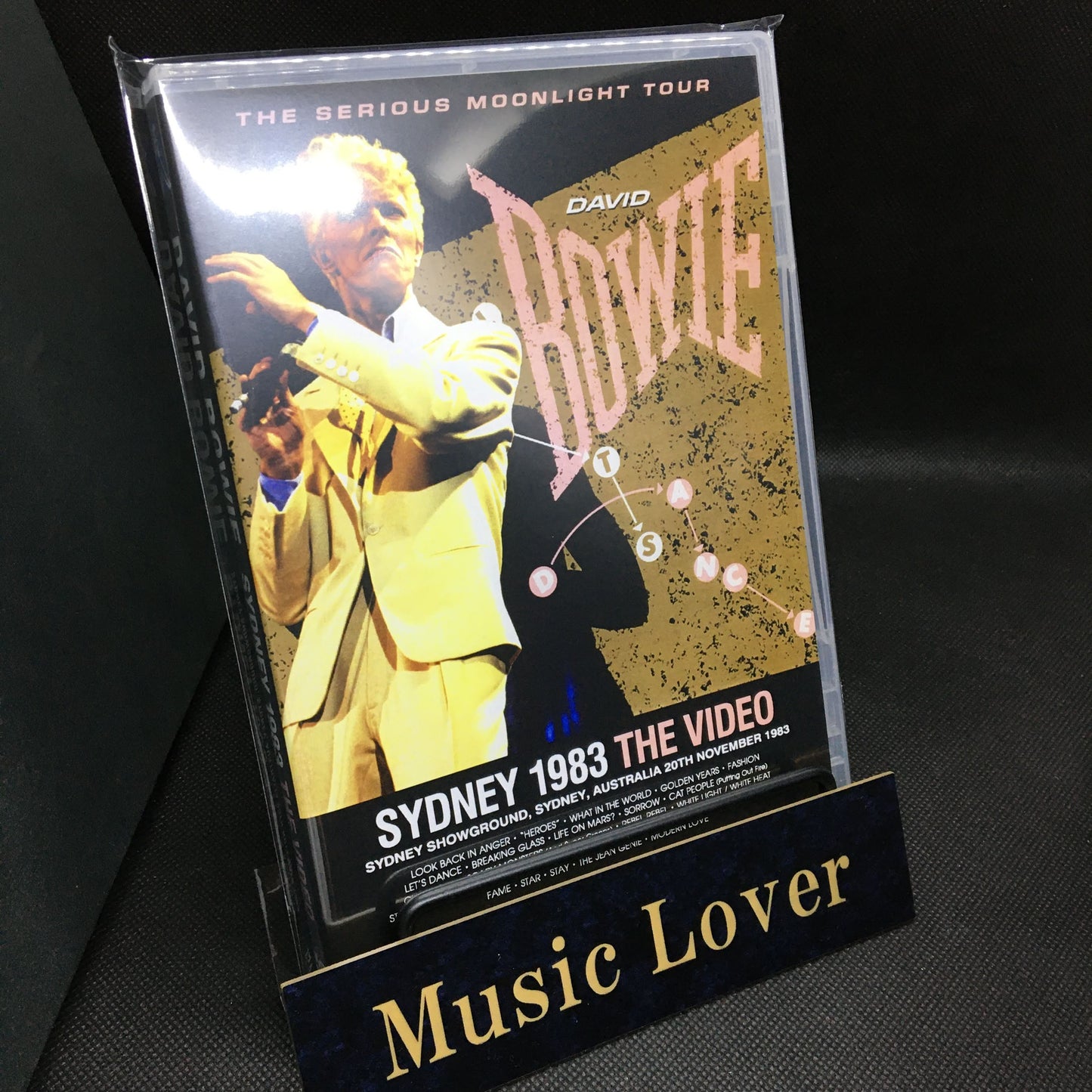 DAVID BOWIE / SYDNEY 1983 THE VIDEO PRO SHOT (1DVDR)