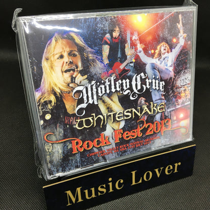 MOTLEY CRUE / WHITESNAKE / ROCK FEST 2013 (4CDR)