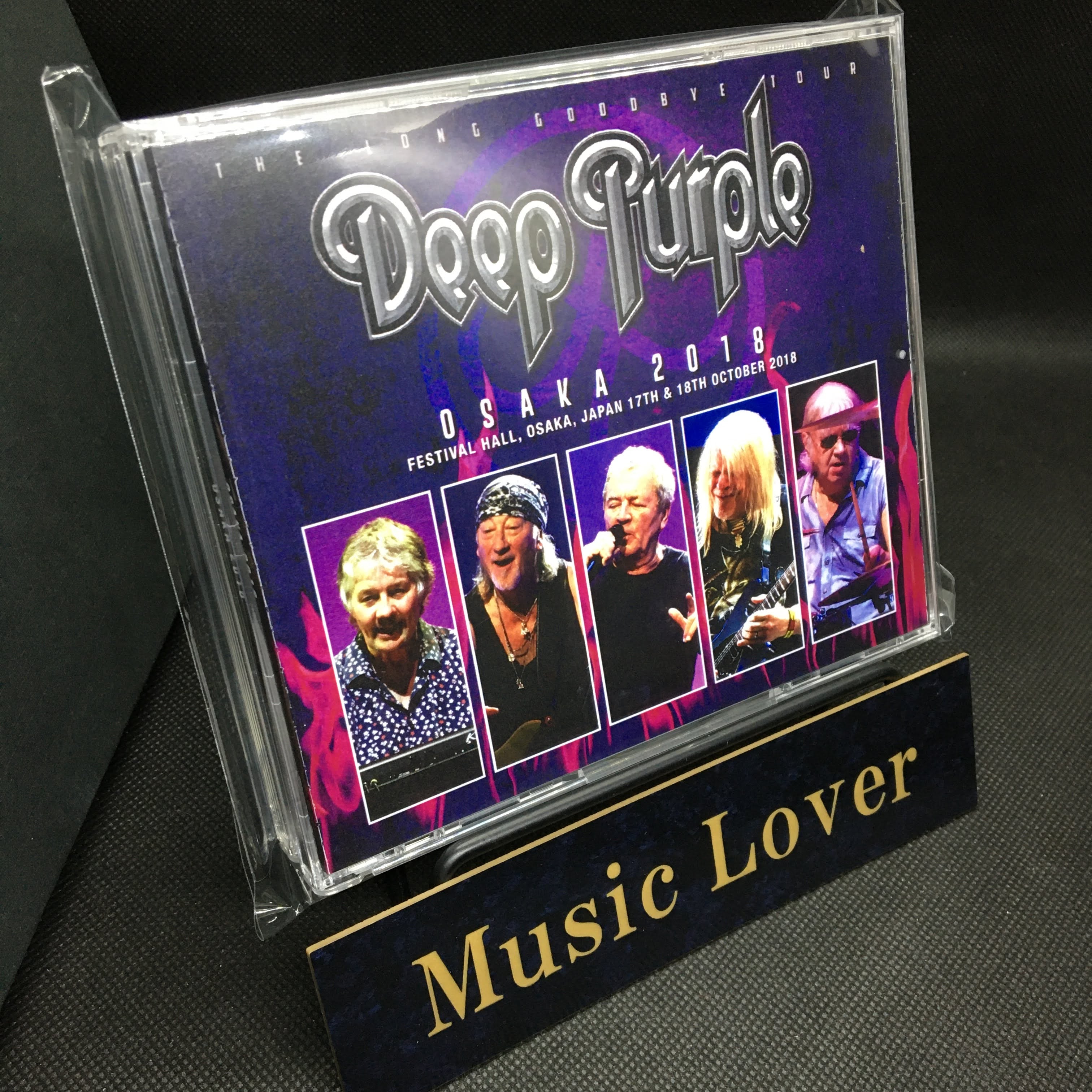 DEEP PURPLE / OSAKA 2018 (4CDR) – WORLD MUSIC LOVER