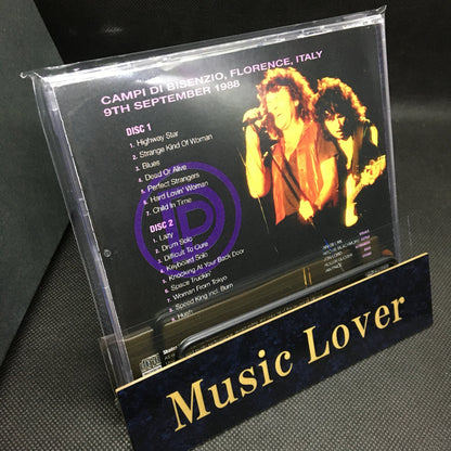 DEEP PURPLE / FLORENCE 1988 (2CDR)