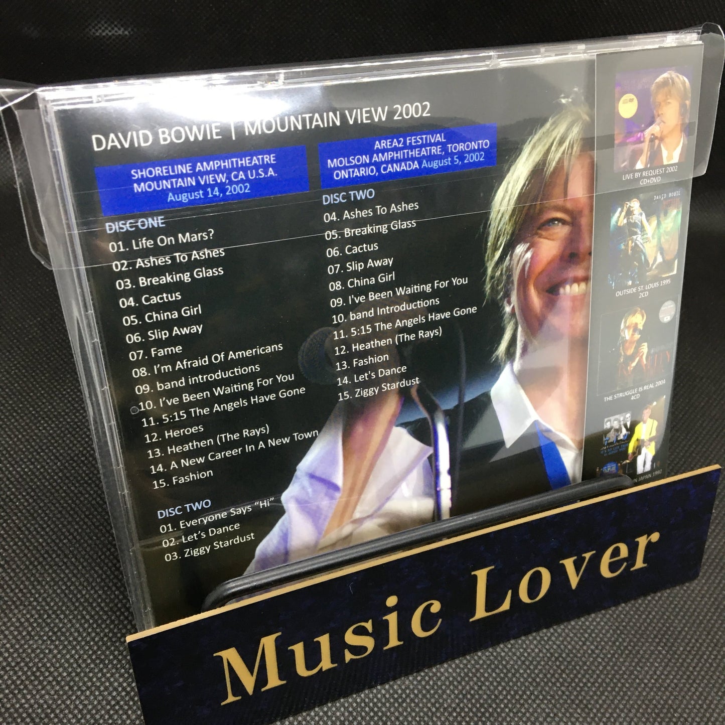 DAVID BOWIE / 2002 MOUNTAIN VIEW (2CD)