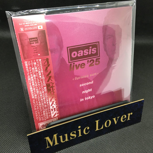 OASIS / Furious Sun -live'25 Tokyo 2nd Night- Limited Set (2CD with Bonus DVDR)