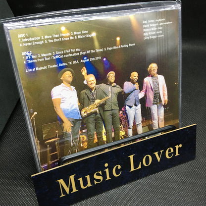 BOB JAMES, DAVID SANBORN, MARCUS MILLER DOUBLE VISION REVISITED / DALLAS 2019 (2CDR)