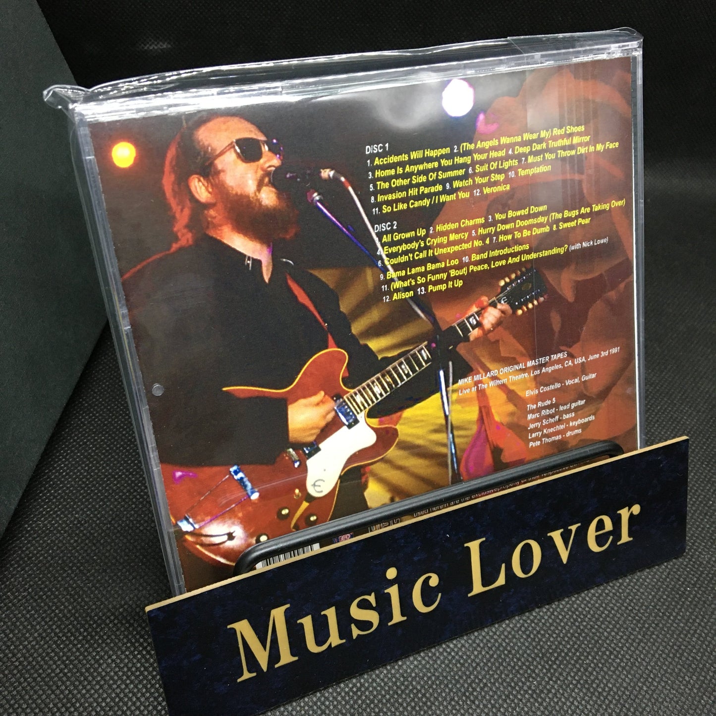 ELVIS COSTELLO & THE RUDE 5 / LOS ANGELES 1991 MIKE MILLARD MASTER TAPES (2CDR)