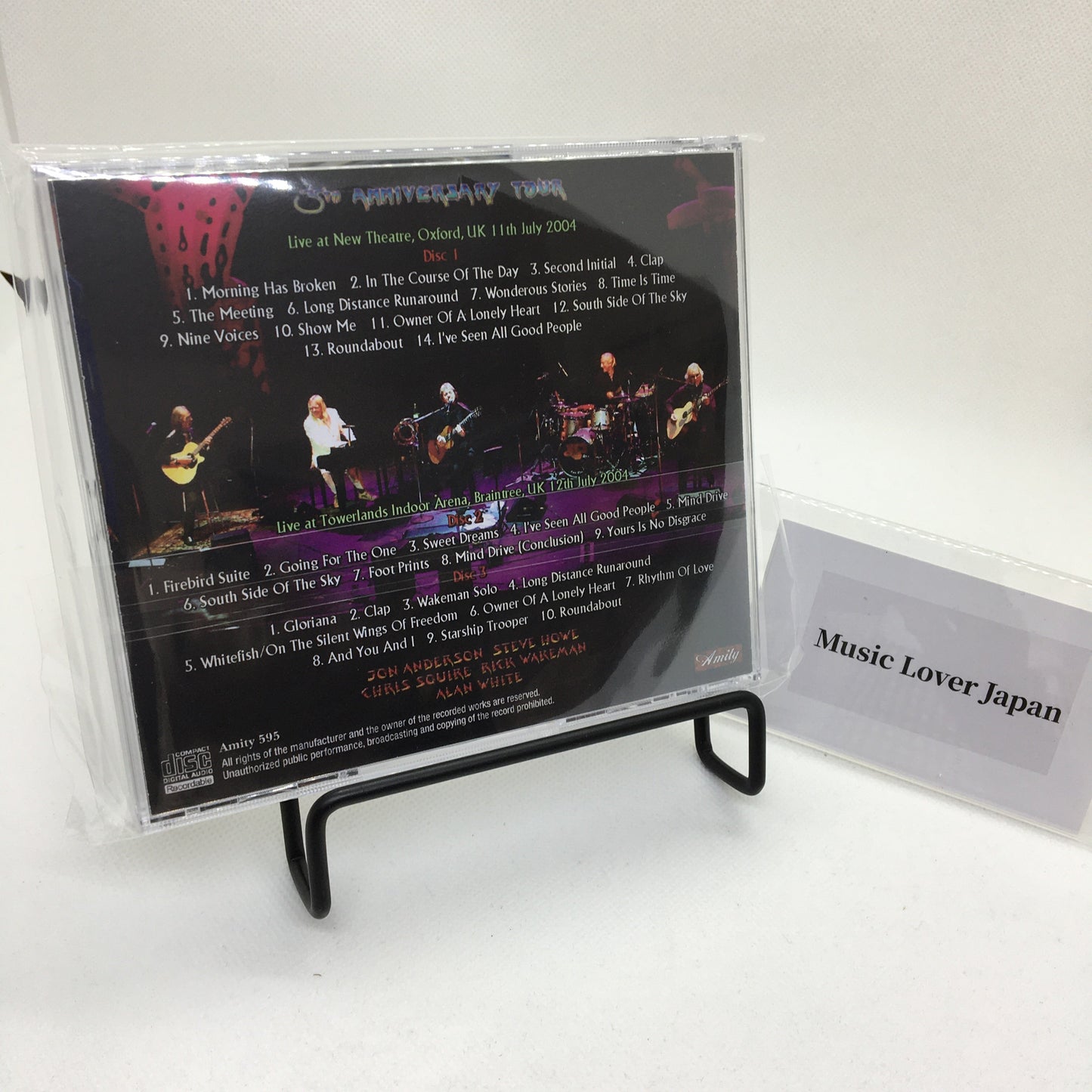 YES / GIRA POR EL REINO UNIDO 2004 (3CDR)