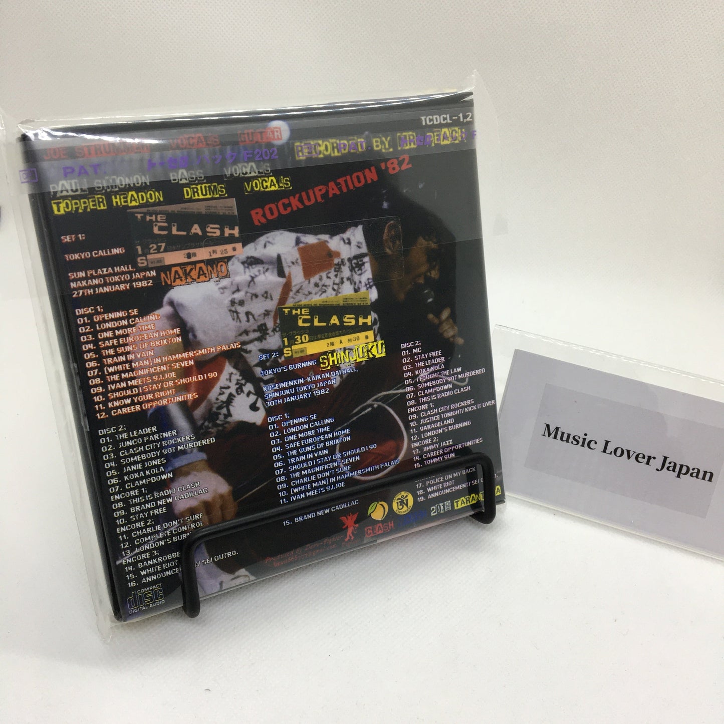 CLASH / TOKYO BOMBS [Mr. Peach] (4CD BOX)