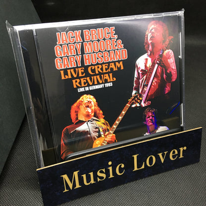 JACK BRUCE, GARY MOORE & GARY HUSBAND / LIVE CREAM REVIVAL (2CDR)