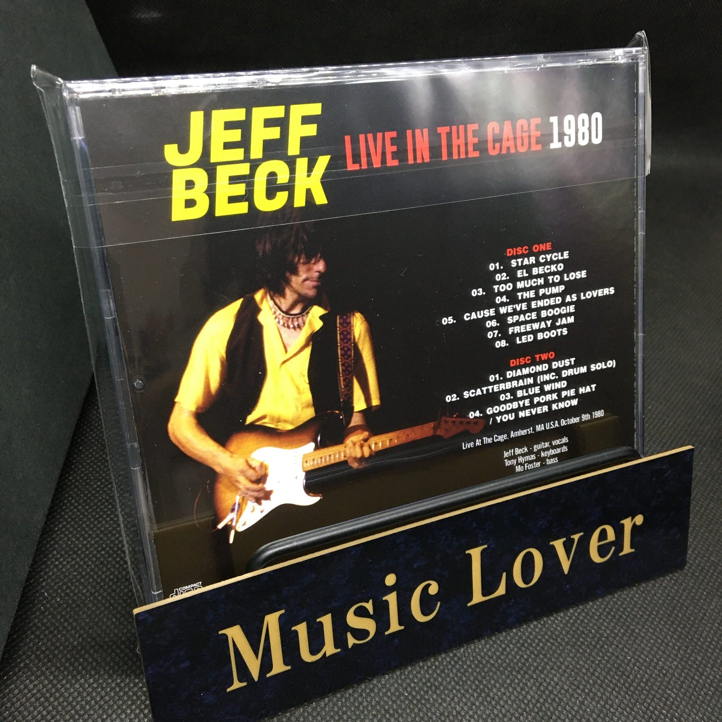 JEFF BECK / LIVE IN THE CAGE 1980 (2CDR)