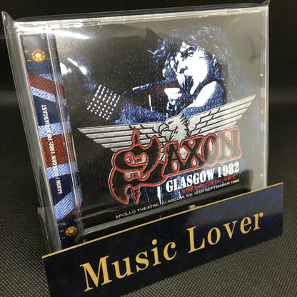 SAXON / GLASGOW 1982 FM BROADCAST STEREO SOUNDBOARD (1CDR)