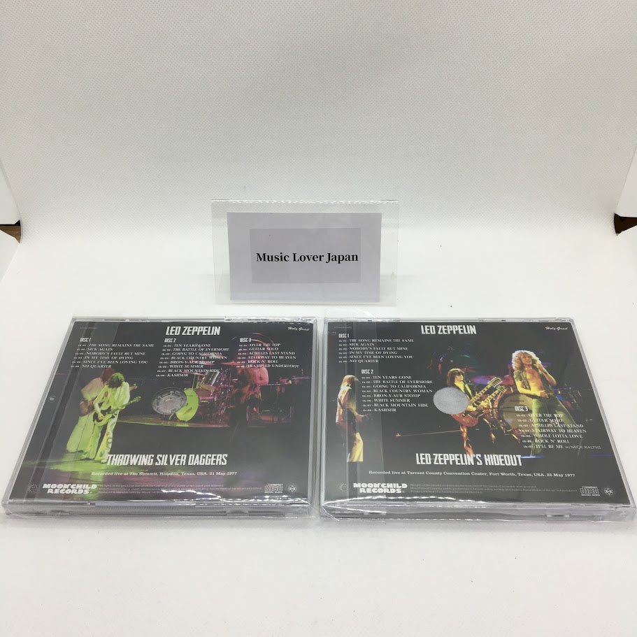 Led Zeppelin Throwing Silver Daggers 3CD / Led Zeppelin’s Hideout 3CD 2 Set