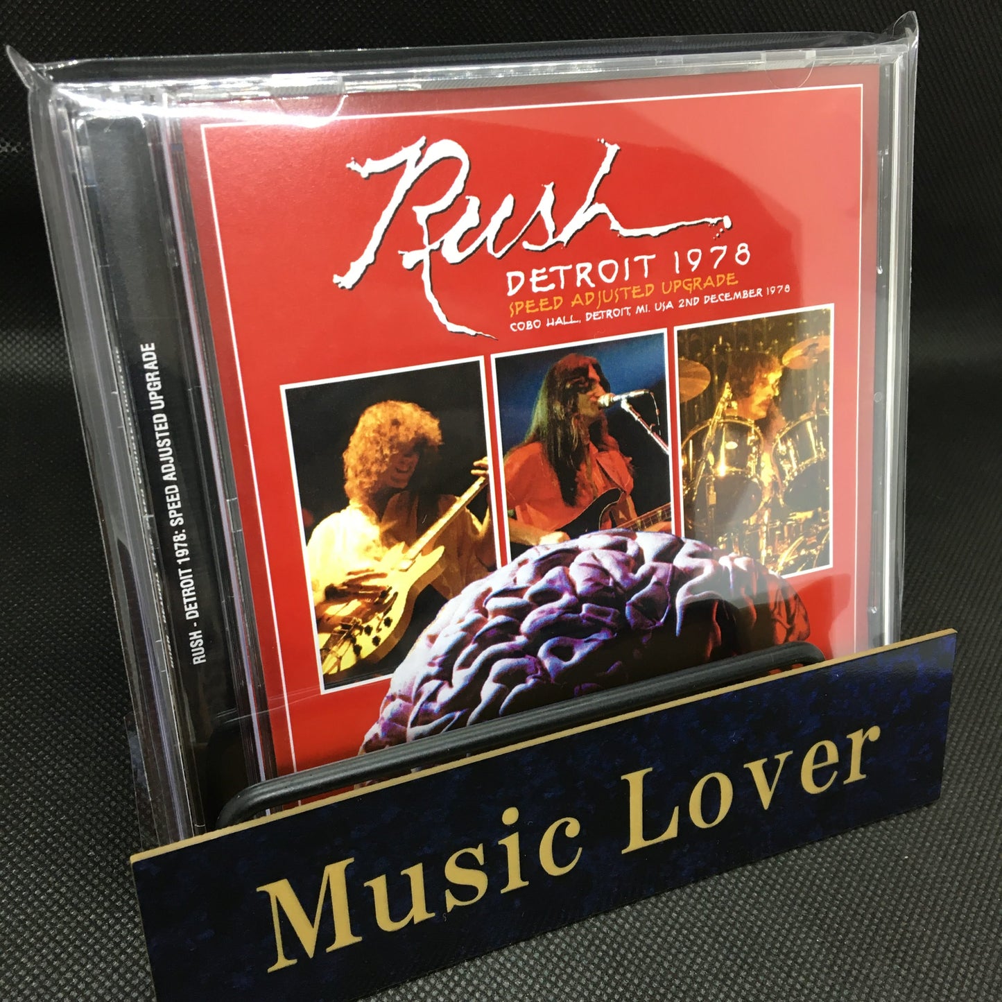 RUSH / DETROIT 1978 SPEED ADJUSTED UPGRADE STEREO SOUNDBOARD (2CDR)