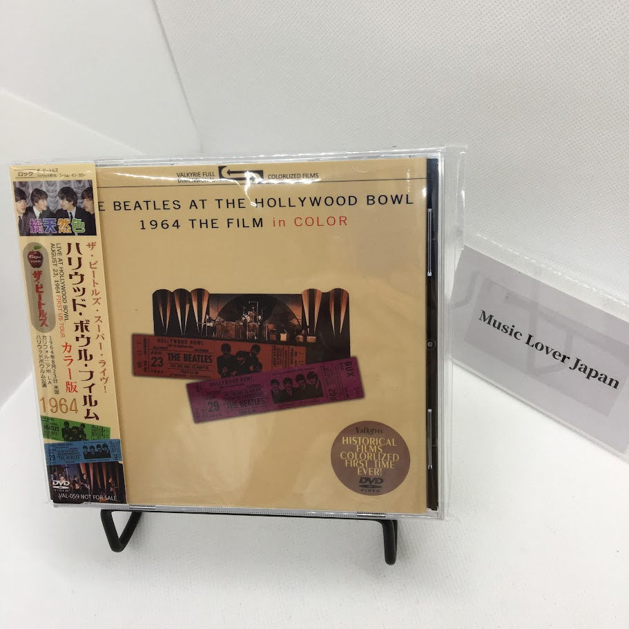 THE BEATLES AT THE HOLLYWOOD BOWL 1964 THE FILM in COLOR DVD