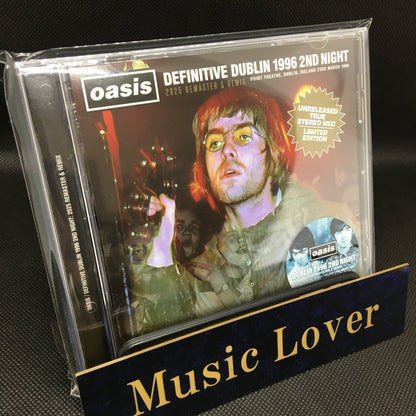 OASIS / DEFINITIVE DUBLIN 1996 2ND NIGHT 2025 REMASTER & REMIX SOUNDBOARD (1CD)