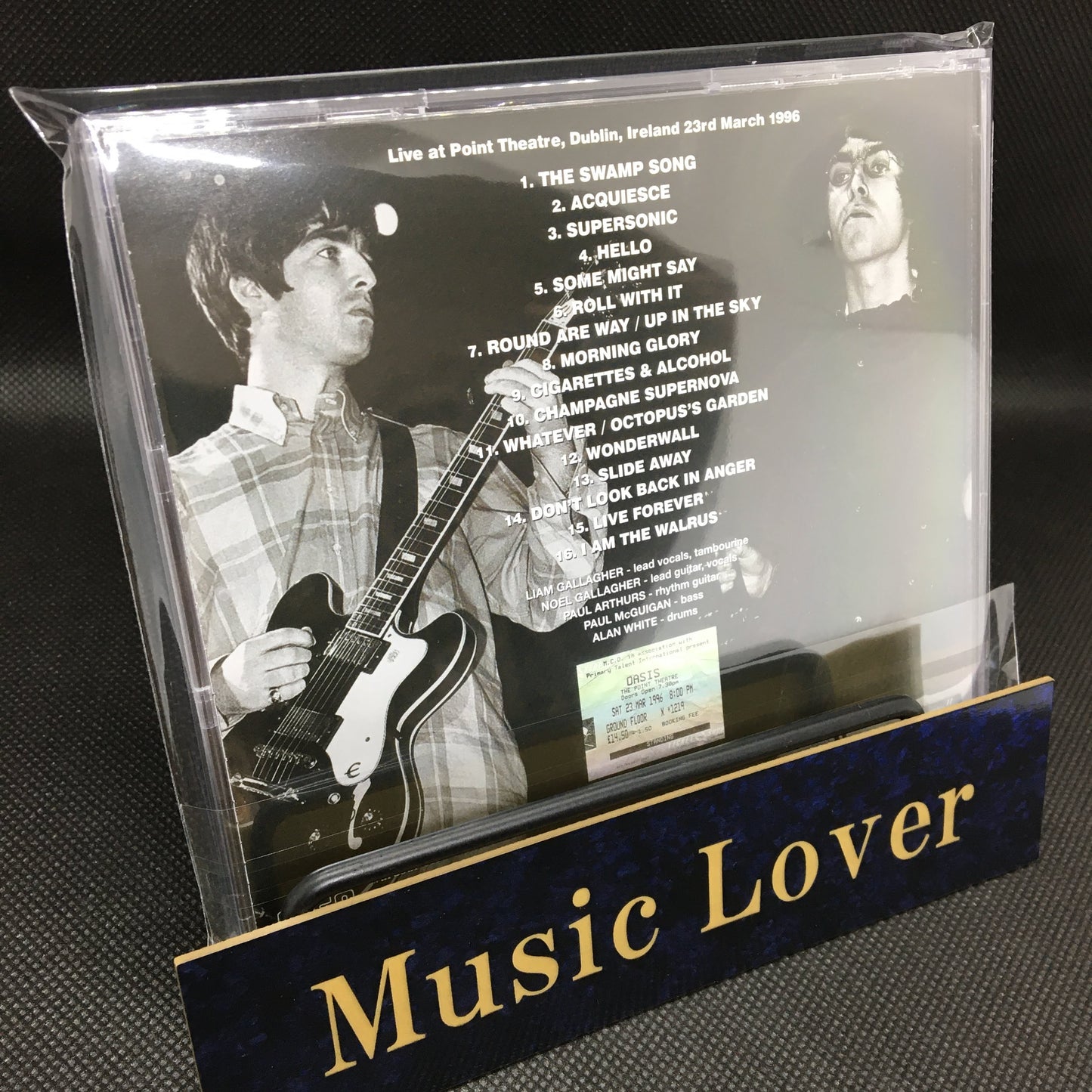 OASIS / DEFINITIVE DUBLIN 1996 2ND NIGHT 2025 REMASTER & REMIX SOUNDBOARD (1CD)