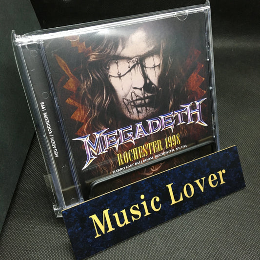 MEGADETH / ROCHESTER 1998 (1CDR)