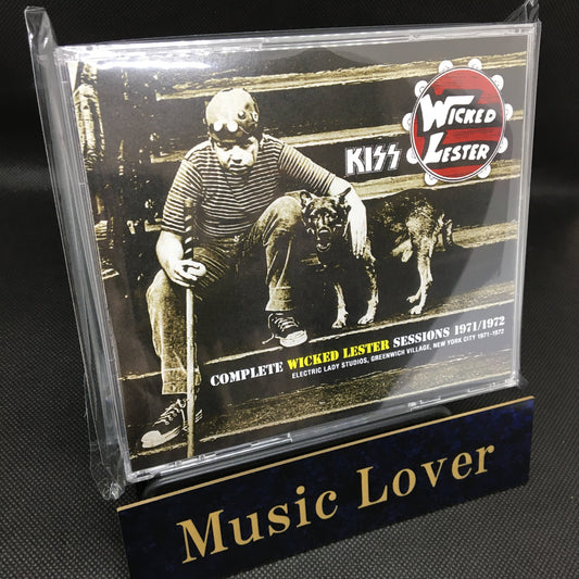 KISS / COMPLETE WICKED LESTER SESSIONS 1971/1972 STEREO SOUNDBOARD (3CDR)