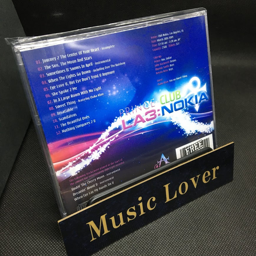 Prince / LA3-The Conga Room (1CDR) + LA3 : Club Nokia (1CDR)