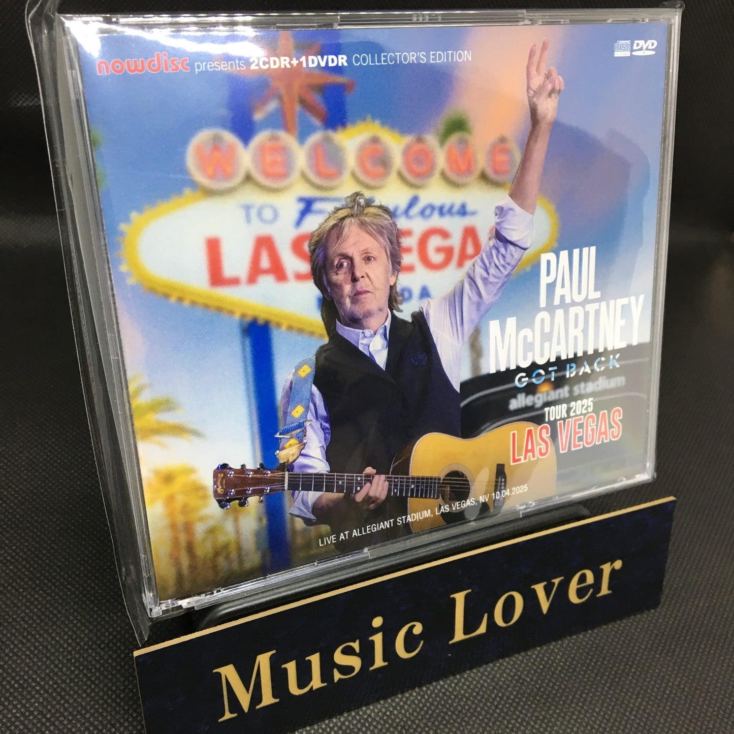 PAUL McCARTNEY / GOT BACK TOUR 2025 ALLEGIANT STADIUM, LAS VEGAS (2CDR+1DVDR)